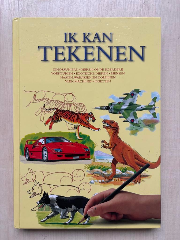 Tekenboek, Boeken, Ophalen of Verzenden, Zo goed als nieuw, Tekenen en Schilderen, Geschikt voor kinderen