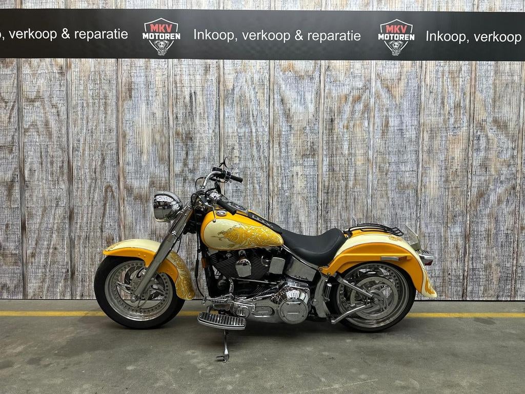 HARLEY-DAVIDSON FAT BOY FLSTF (bj 1996), Motoren, Motoren | Harley-Davidson, 2 cilinders, Motorrijbewijs A, Bedrijf, Onbekend