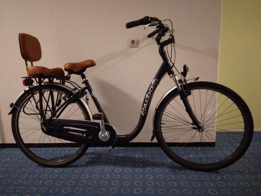 MOEDERFIETS ALU FRAME LAGE INSTAP & 7 VERSNELLINGEN, Minder dan 47 cm, 1 zitje, Ophalen, Overige merken