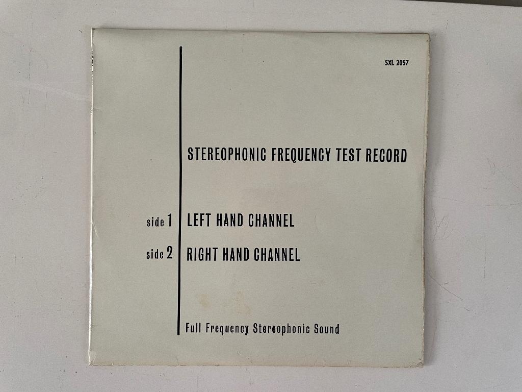 Stereophonic Frequency Test Record – LP, Ophalen of Verzenden, Zo goed als nieuw, 12 inch