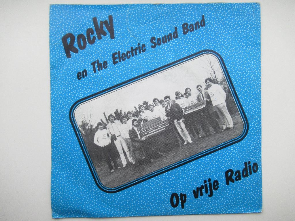 ROCKY en The Electric Sound Band # OP VRIJE RADIO/MIDNIGHT, Cd's en Dvd's, Vinyl | Nederlandstalig, Ophalen of Verzenden, Zo goed als nieuw