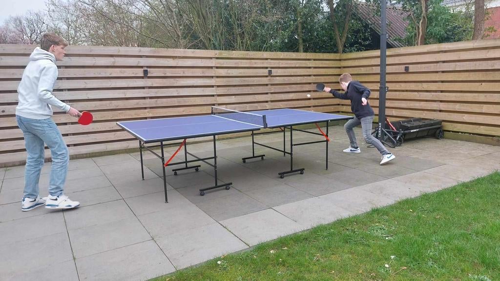 Nieuw in doos! opklapbare tafeltennistafels pingpongtafel, Info@buitengewonehandel.nl, Ophalen, Verrijdbaar, Beurtvaart 14