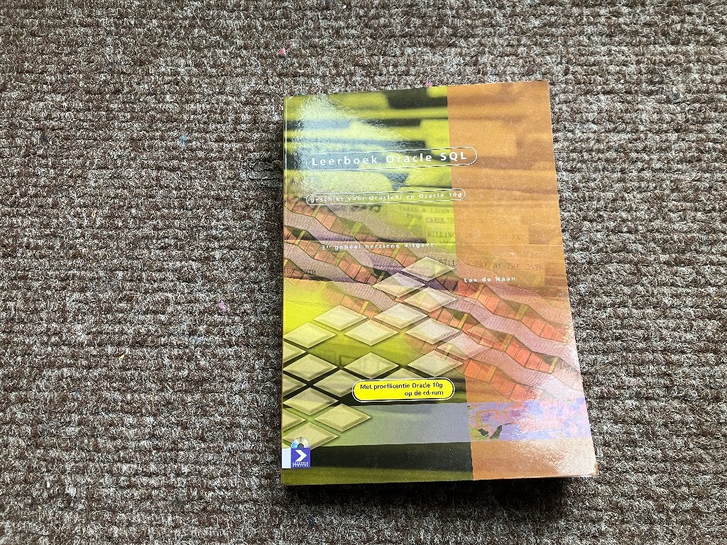 leerboek oracle sql database 9i 10g + cdrom academic service, Boeken, Informatica en Computer, Ophalen of Verzenden, Gelezen, Software