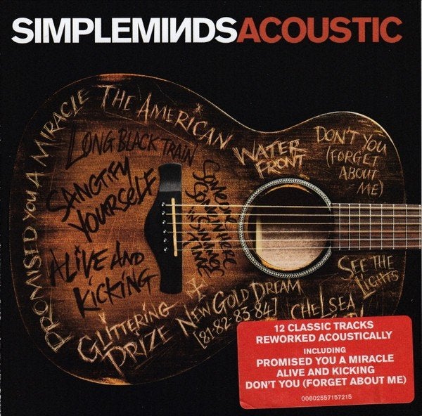 Simple Minds – Acoustic  CD  Nieuw  Geseald (2016), Ophalen of Verzenden, Inclusief boekje, Nieuw in verpakking, Poprock