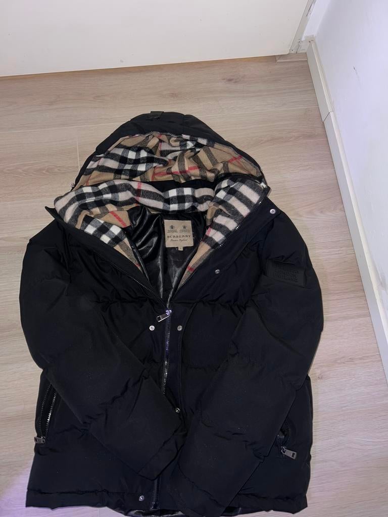 burberry jas maat m, Kleding | Heren, Jassen | Winter, Ophalen, Zo goed als nieuw, Zwart
