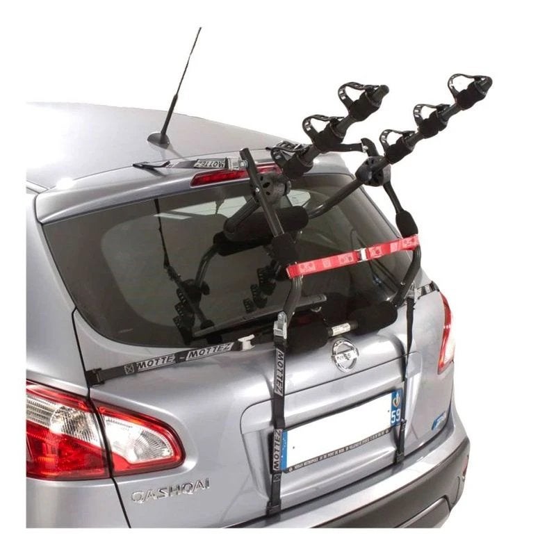 Bike rack for car Mottez A025PMON, Achterklepdrager, 3 fietsen of meer, Gebruikt, Brede banden
