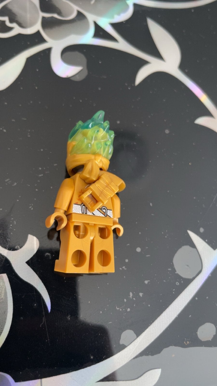Lego Ninjago zane minfiguur - 10th anniversary, Ophalen of Verzenden, Zo goed als nieuw, Overige merken