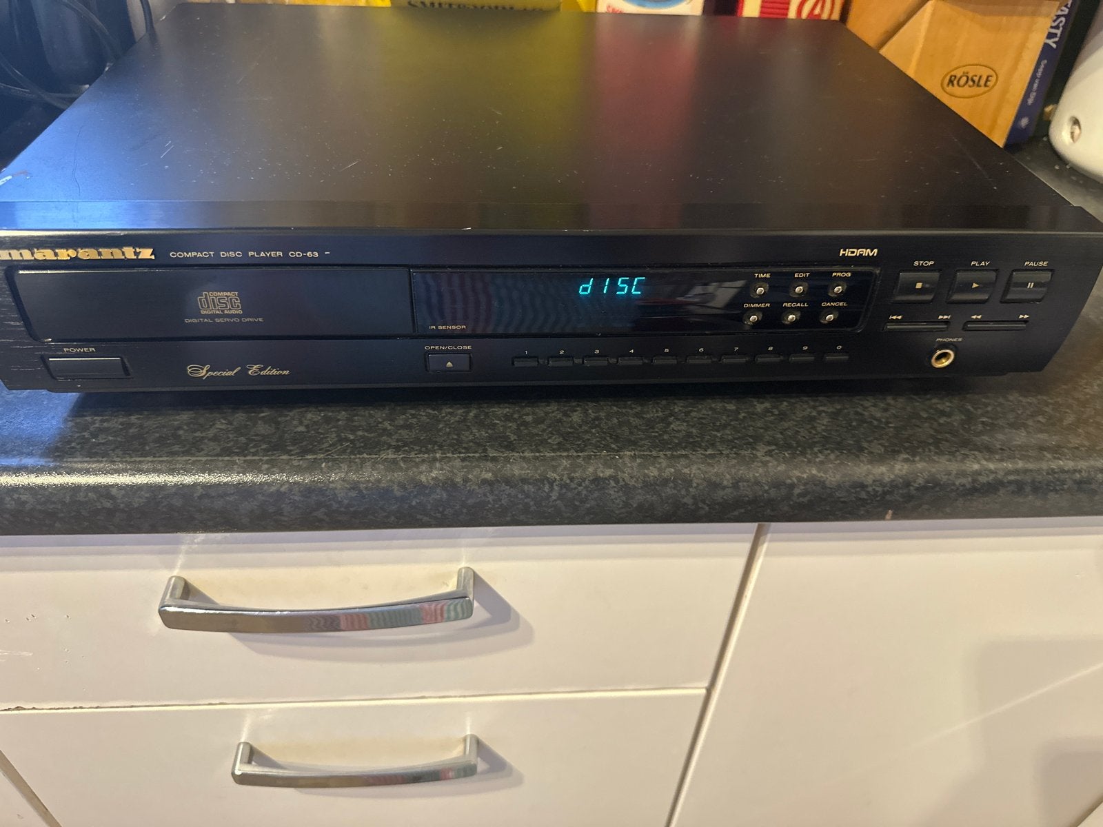Marantz CD-63 Special Edition CD-speler, Ophalen of Verzenden, Gebruikt, Marantz