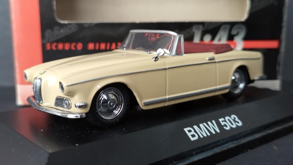 BMW 503 cabrio 1:43 Schuco Pol, Verzenden, Nieuw, Schuco, Dickie Schuco