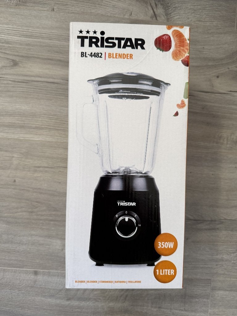 Tristar BL-4482 Blender (350W / 1 Liter) – NIEUW in doos!, Witgoed en Apparatuur, Ophalen of Verzenden, Nieuw, Blender