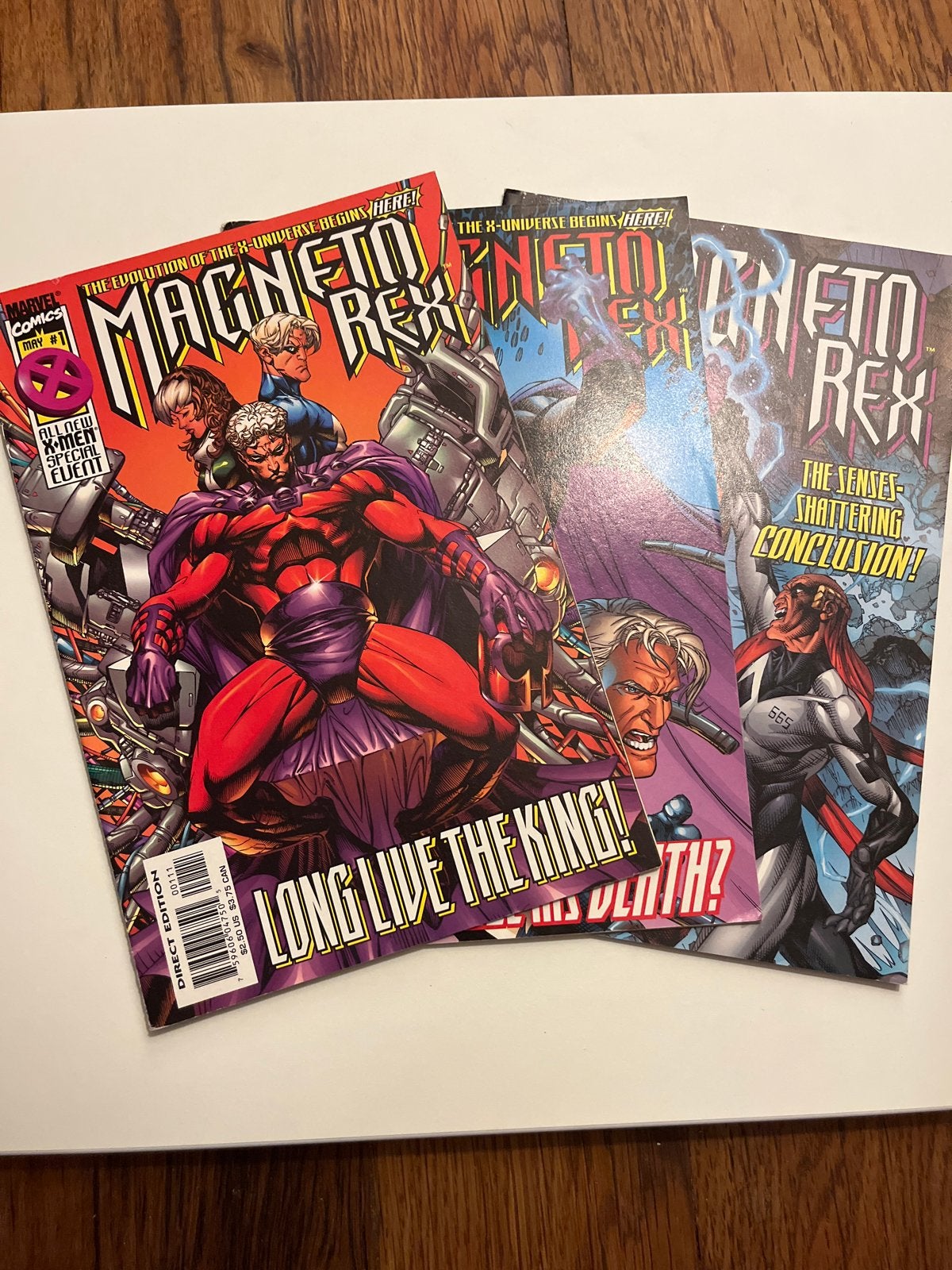Magneto Rex Marvel Comics - Complete Serie, Complete serie of reeks, Ophalen of Verzenden, Gelezen, Amerika
