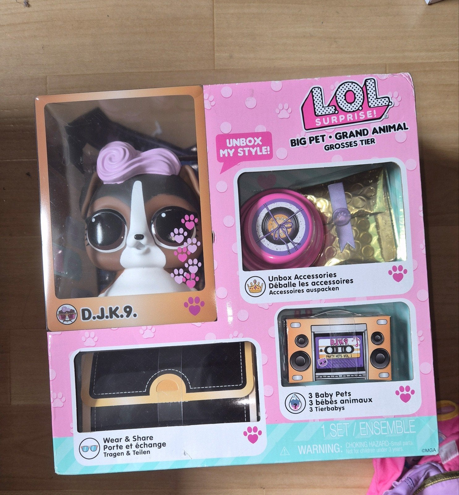 L.o.l suprise big pets D.j.k.9 Nieuw in doos!!, Ophalen of Verzenden, Nieuw