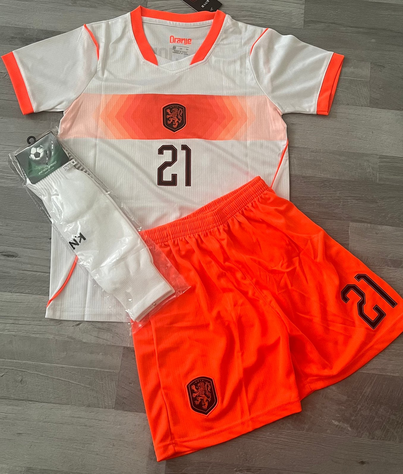 Nederland F. De Jong WK 26 Set, Maat XS of kleiner, Ophalen of Verzenden, Zo goed als nieuw, Set