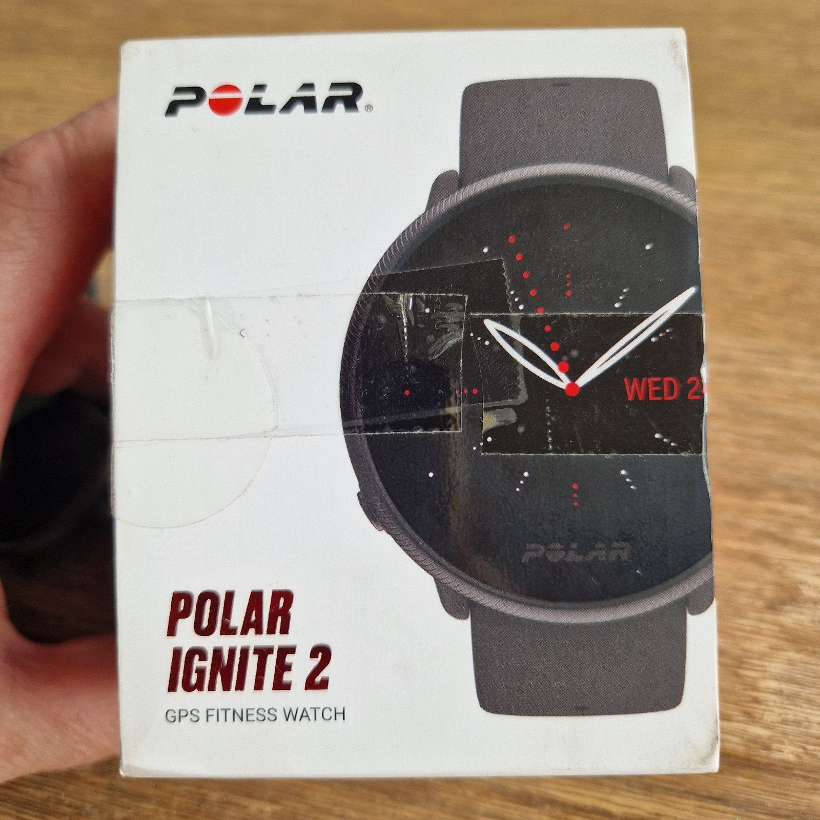 Polar Ignite 2 GPS fitness watch., Gebruikt, Afstand, Zwart, Waterdicht