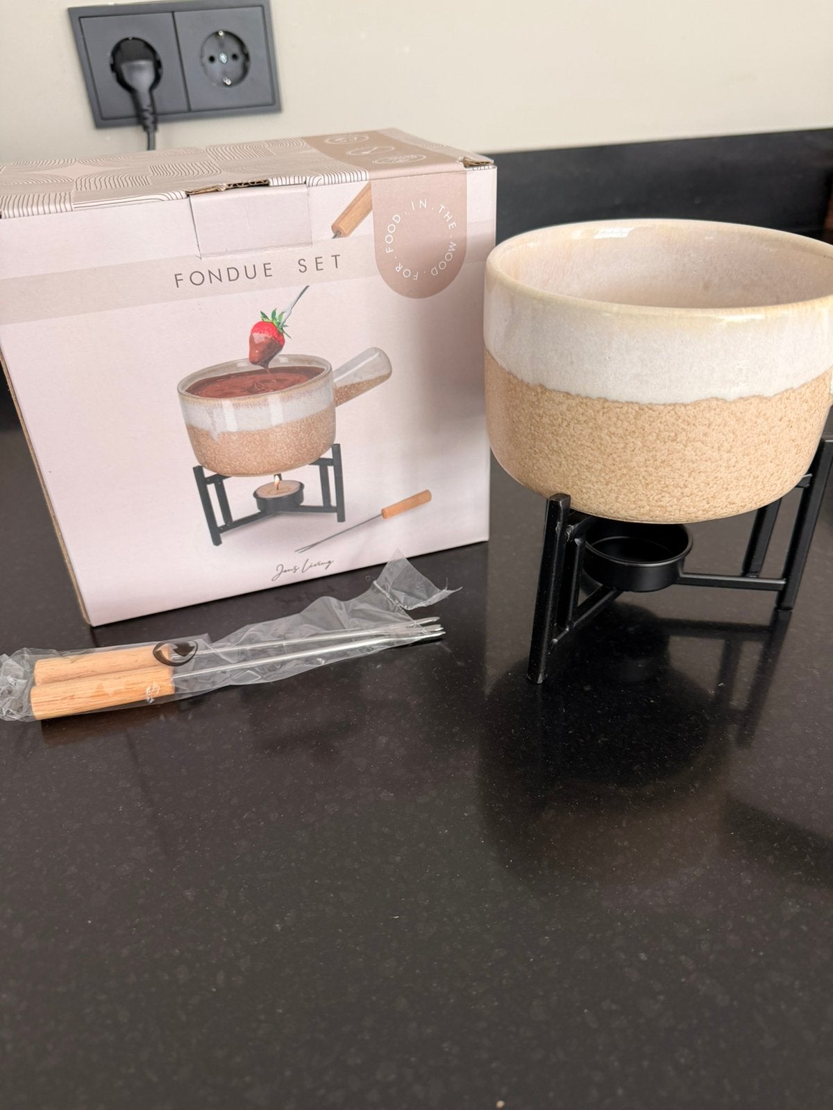 Nieuw fondueset, Witgoed en Apparatuur, Fonduesets, Ophalen, Nieuw, Fondueset
