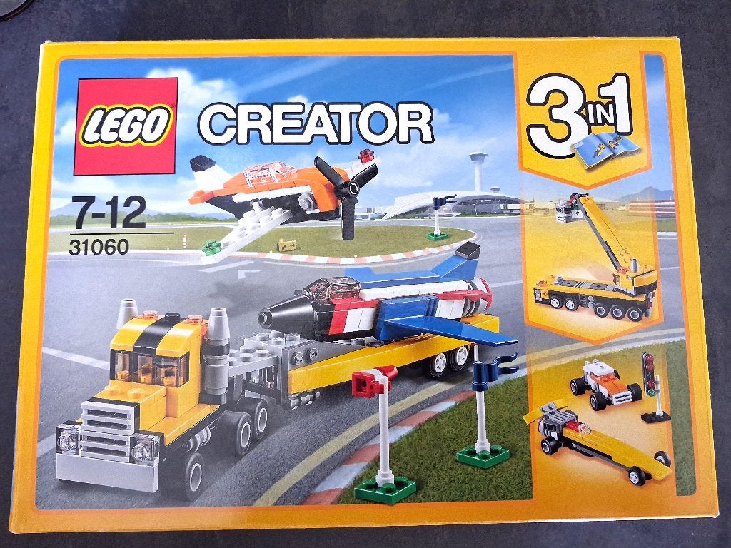 Lego Creator set 31060 - Vliegtuigshow (2017)., Inclusief instructies, Gebruikt, Verzenden, Lego