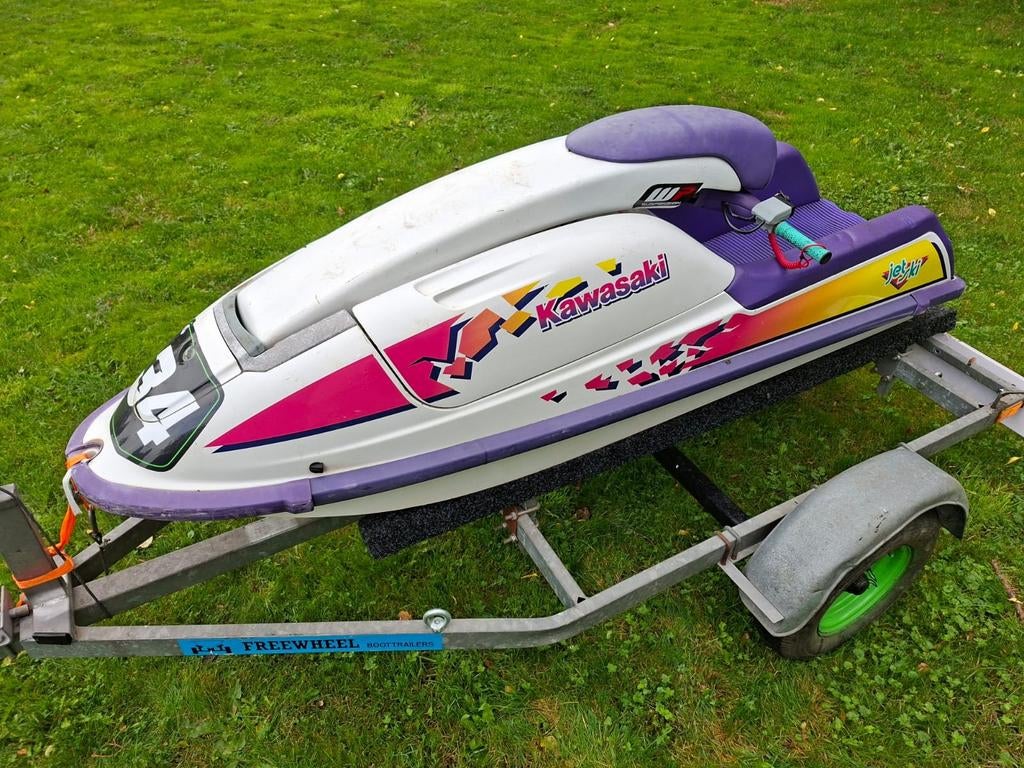 Kawasaki 750sx 2-takt jetski met registratie, Ophalen, Gebruikt, Benzine, Minder dan 70 pk