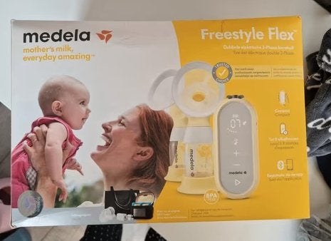Medela Freestyle Flex borstkolf + extra's, Kinderen en Baby's, Babyvoeding en Toebehoren, Ophalen, Medela, Borstkolf, Zo goed als nieuw