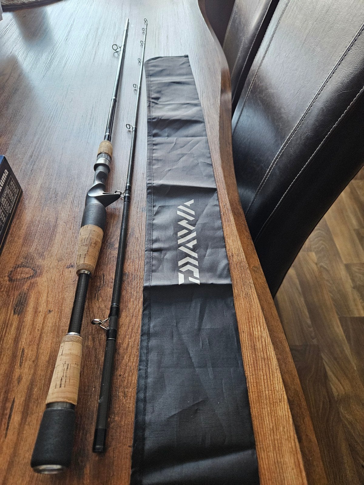 Hengelset: Okuma Citrix molen & Daiwa hengel, Ophalen of Verzenden, Zo goed als nieuw, Complete hengel
