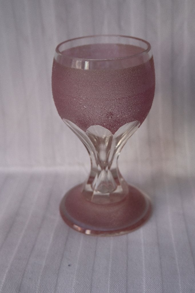 Antiek Bayerischer Wald Glaswerken wijnglas c 1890-1900, Antiek en Kunst, Antiek | Glas en Kristal, Ophalen