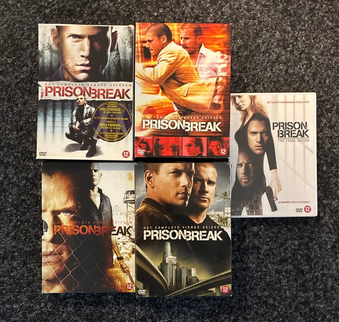 Prison Break - Complete Seizoenen 1-4 + The Final Break DVD, Vanaf 12 jaar, Verzenden, Gebruikt, Actiethriller
