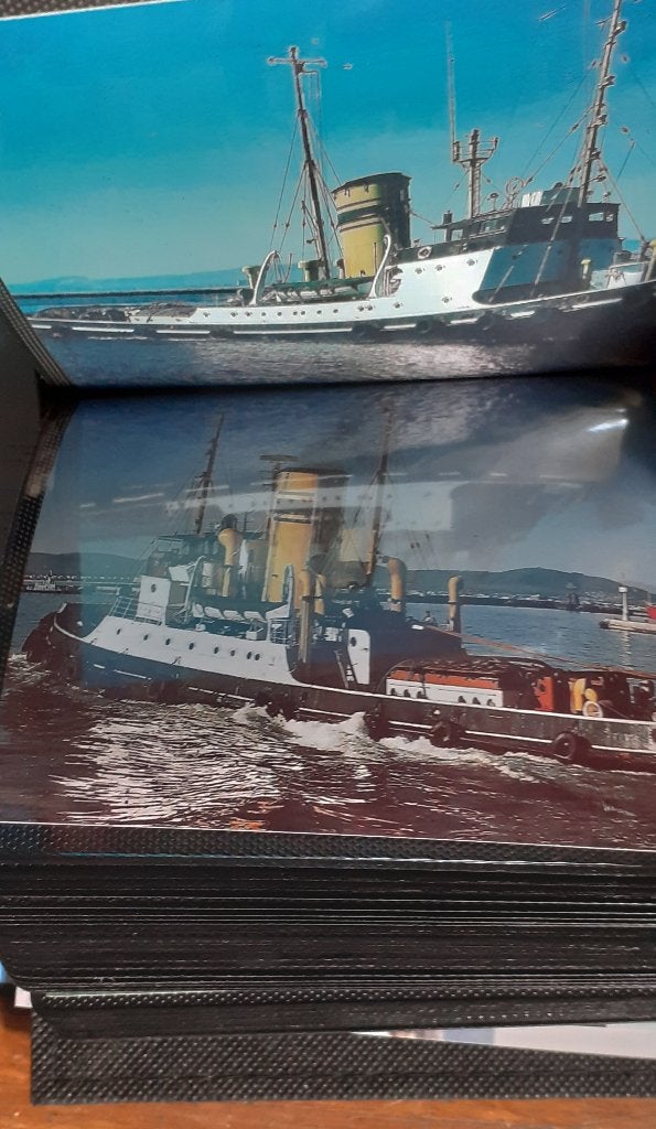 KAAPSTAD, 102 Stoom sleepboten te Z.-Afr.  Uit 60, Verzenden, Nieuw, Motorboot, Kaart, Foto of Prent