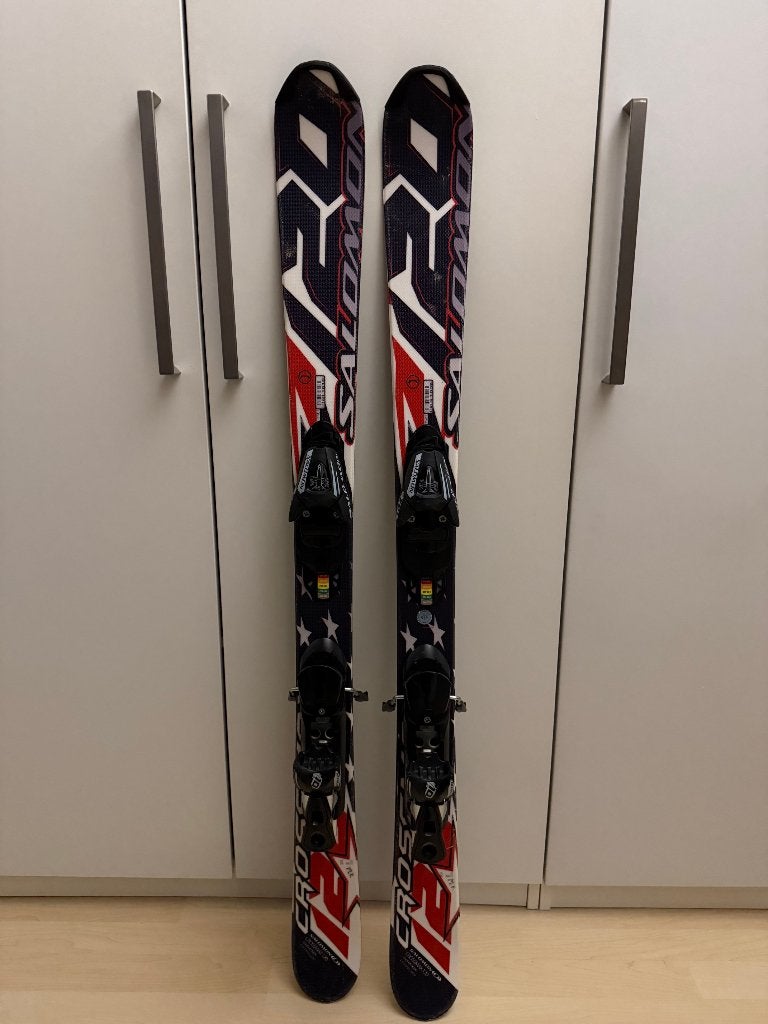 Salomon 120 skies, Ophalen, Gebruikt, 100 tot 140 cm, Salomon