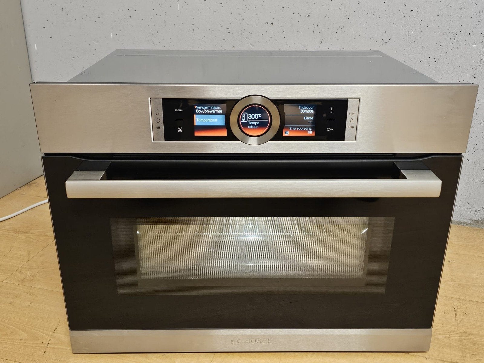 Luxe Bosch inbouw combi magnetron/combi oven  !!!
Serie | 8, Witgoed en Apparatuur, Ophalen of Verzenden, Zo goed als nieuw