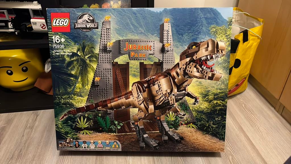 LEGO 75936 Jurassic Park: T-Rex Rampage Nieuw, Jurassic World, Nieuw, Ophalen of Verzenden, Complete set