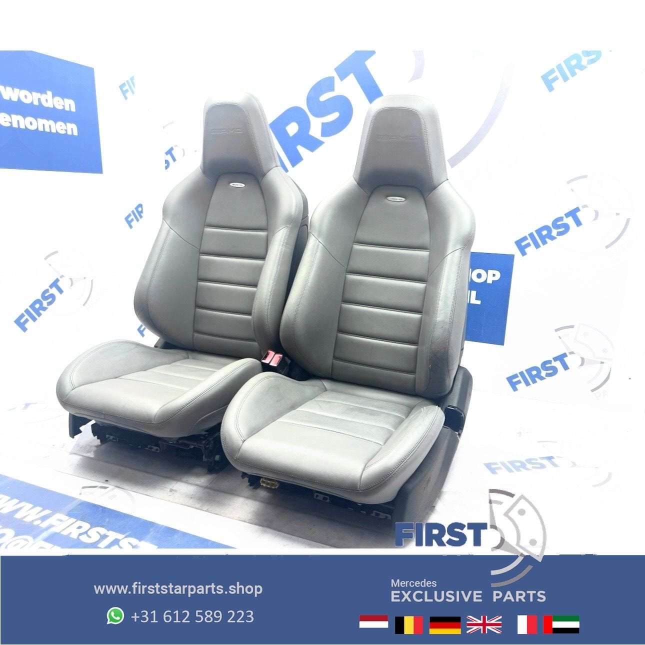 W204 C63 AMG interieur Mercedes C Klasse 63 kuip stoelen bek, Gebruikt, -, Ophalen of Verzenden, -