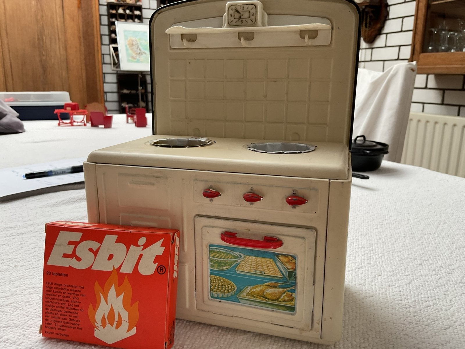 Vitage, Ophalen of Verzenden, Gebruikt, Overige materialen, Speelkeuken