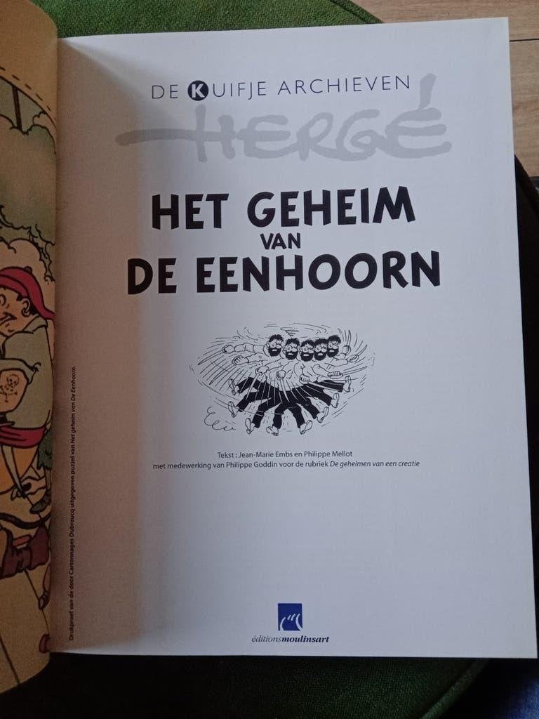 De Kuifje Archieven: Het Geheim van de Eenhoorn, Boeken, Eén stripboek, Ophalen of Verzenden, Zo goed als nieuw, Hergé