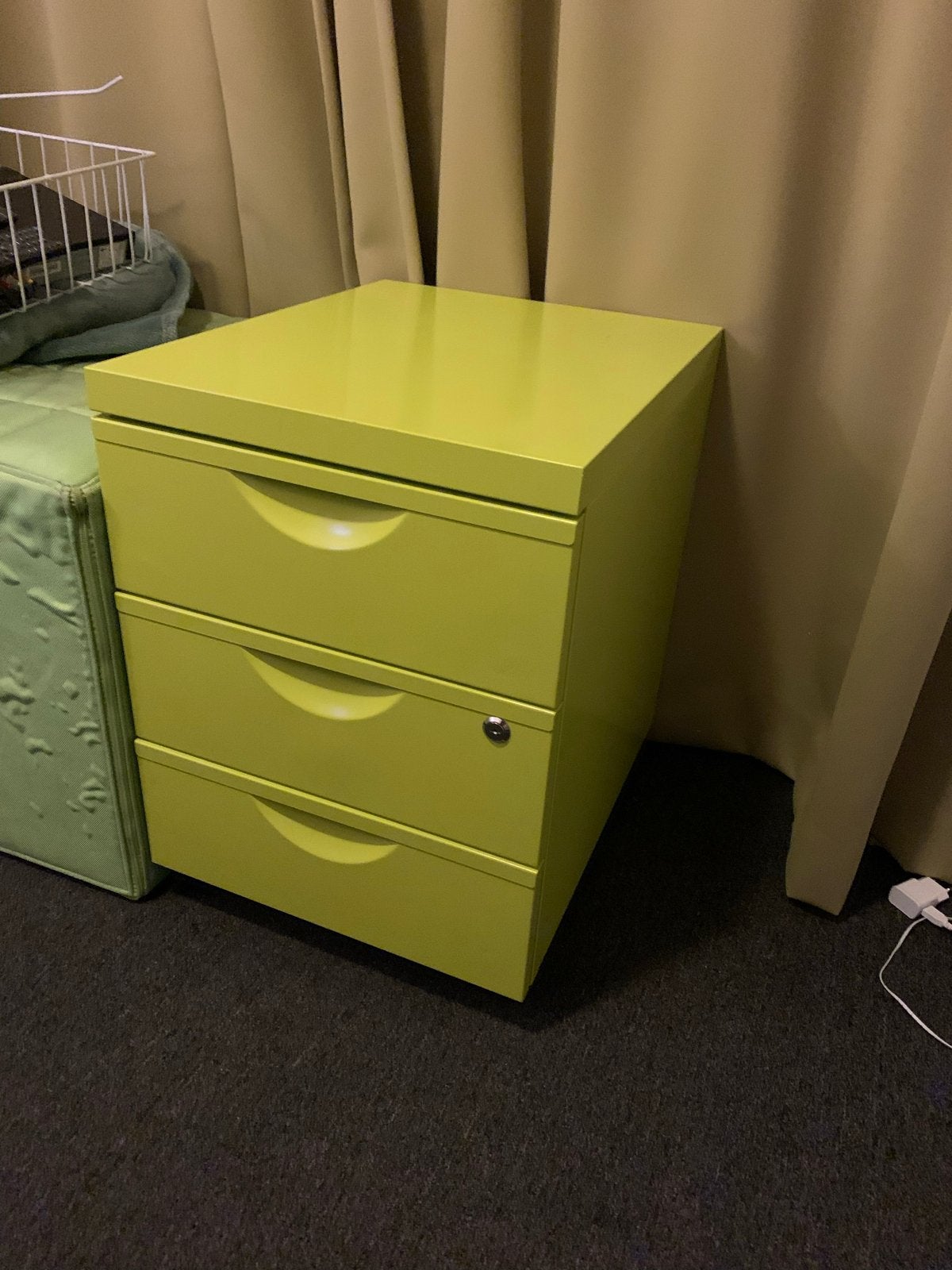 Ikea Erik ladeblok - lime groen, Ophalen, Gebruikt