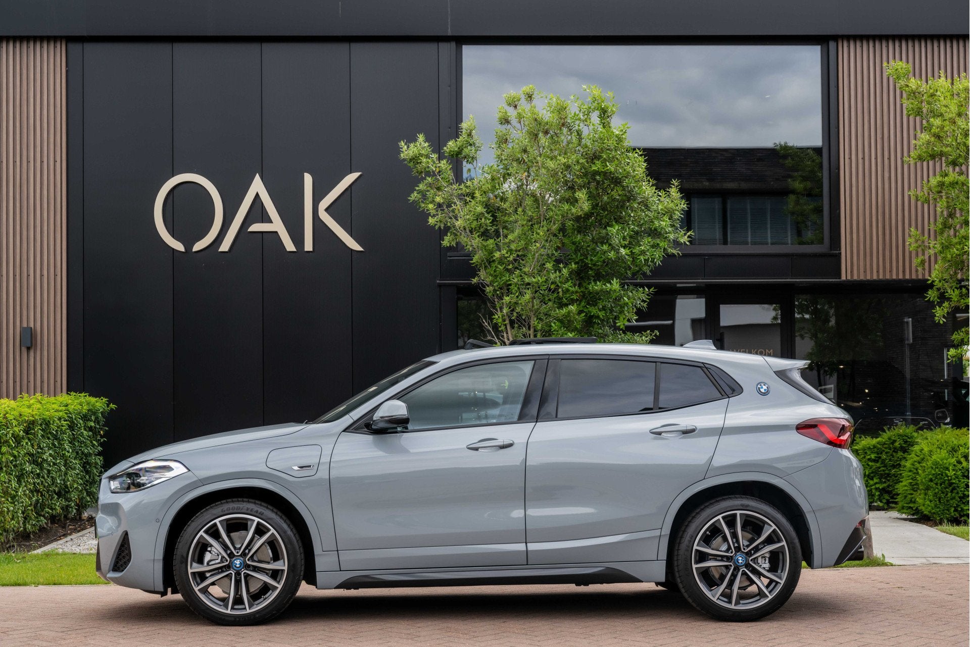 BMW X2 xDrive25e | M-Sport | Navigatie | Panorama | Head-Up, 12 maanden, X2, Gebruikt, Zwart