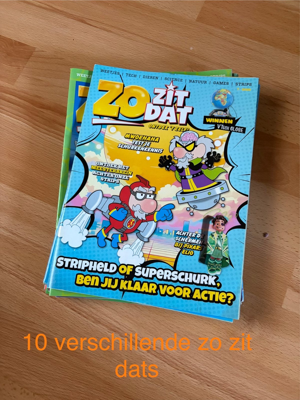 10 verschillende Zo Zit Dat tijdschriften, Boeken, Meerdere stripboeken, Ophalen of Verzenden, Gelezen