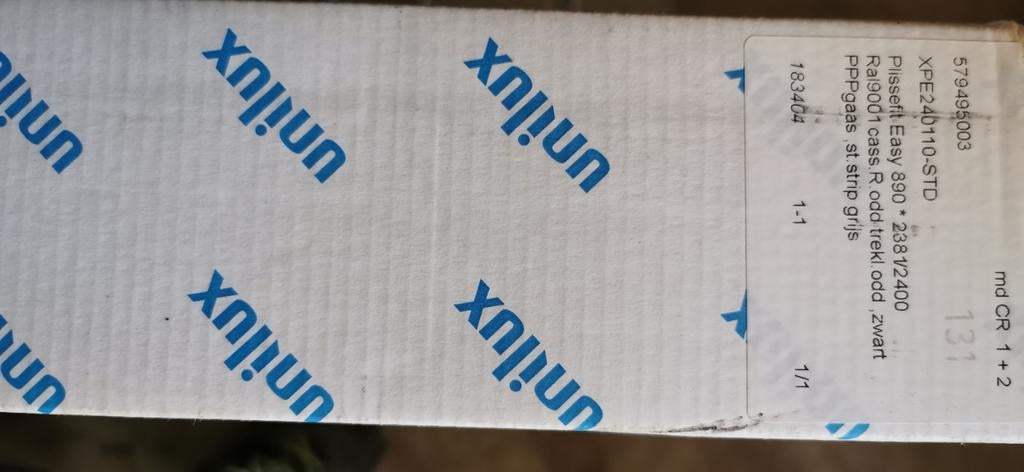 Nieuwe Plisséhorren/Hordeuren in diverse maten en kleuren, Ophalen of Verzenden, Nieuw, 120 cm of meer