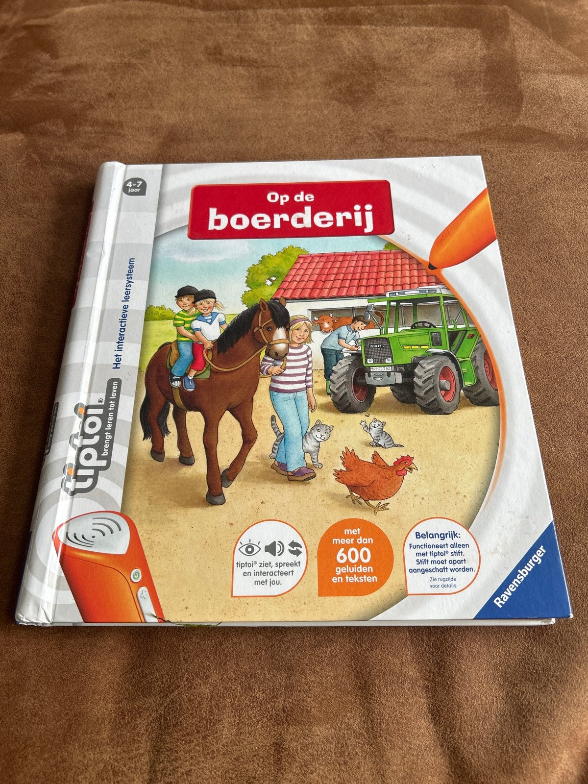 Tiptoi boek: Op de boerderij (4-7 jaar), Ophalen, Gelezen, Non-fictie