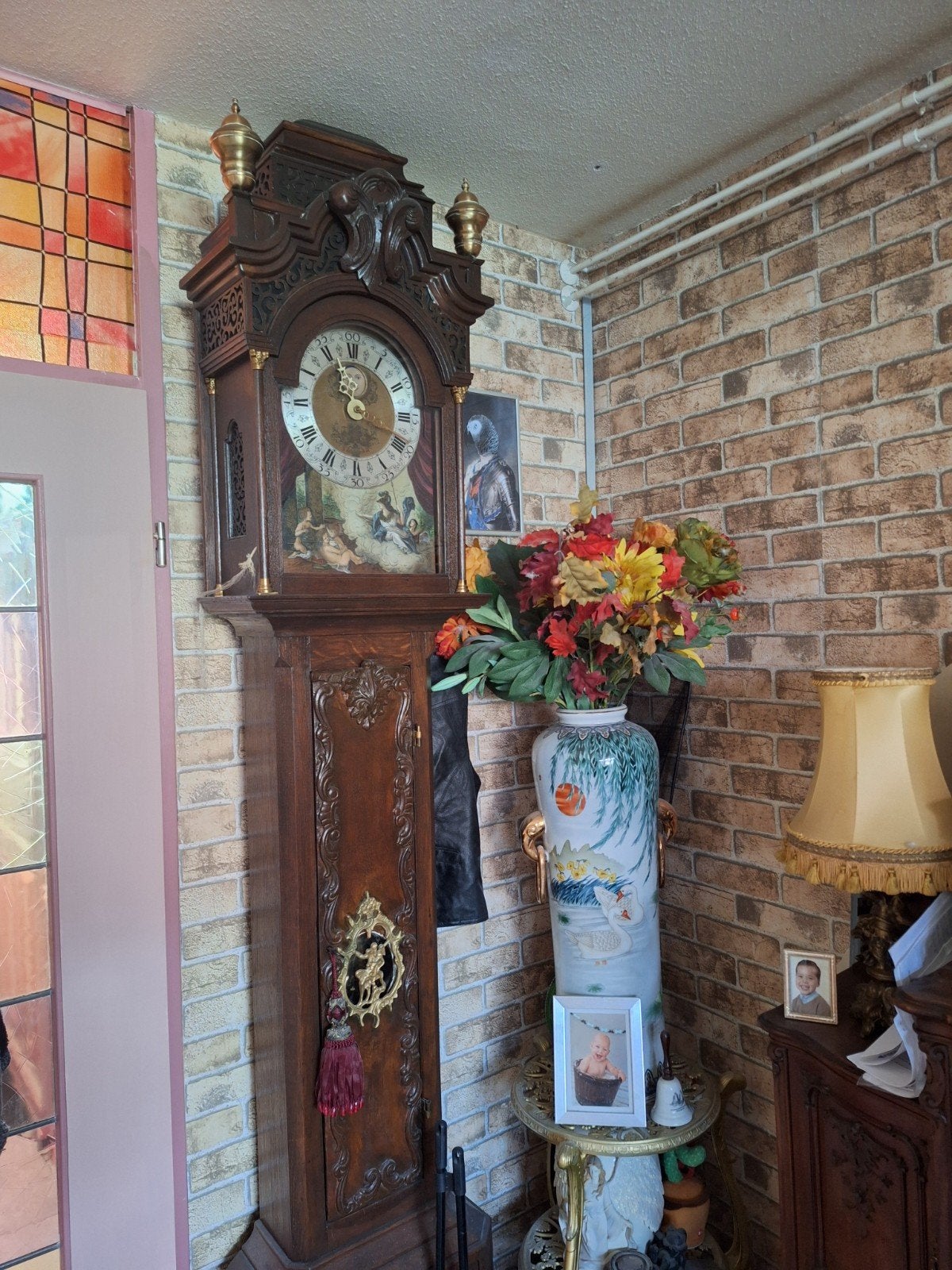 Staand horloge klok, Antiek en Kunst, Antiek | Klokken, Ophalen of Verzenden