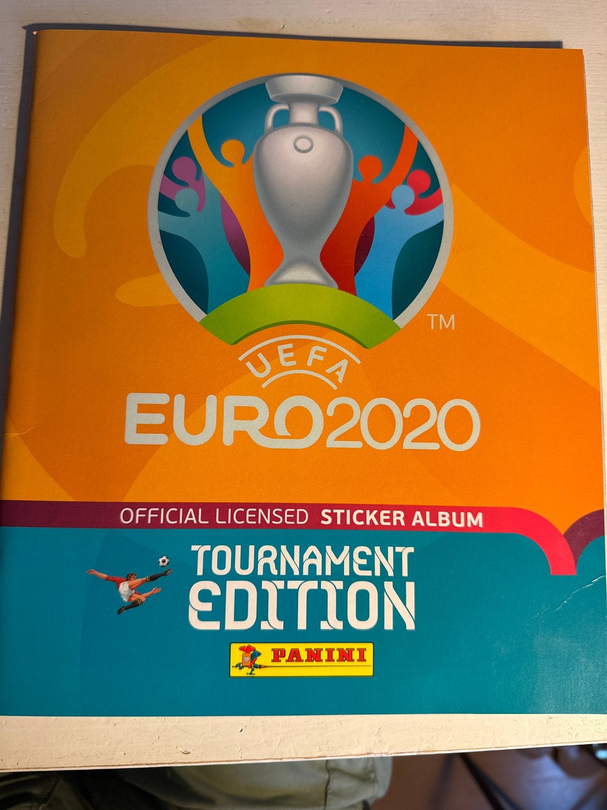 Panini EK 2020 voetbalplaatjes boek - Leeg album, Ophalen of Verzenden, Zo goed als nieuw, Sport