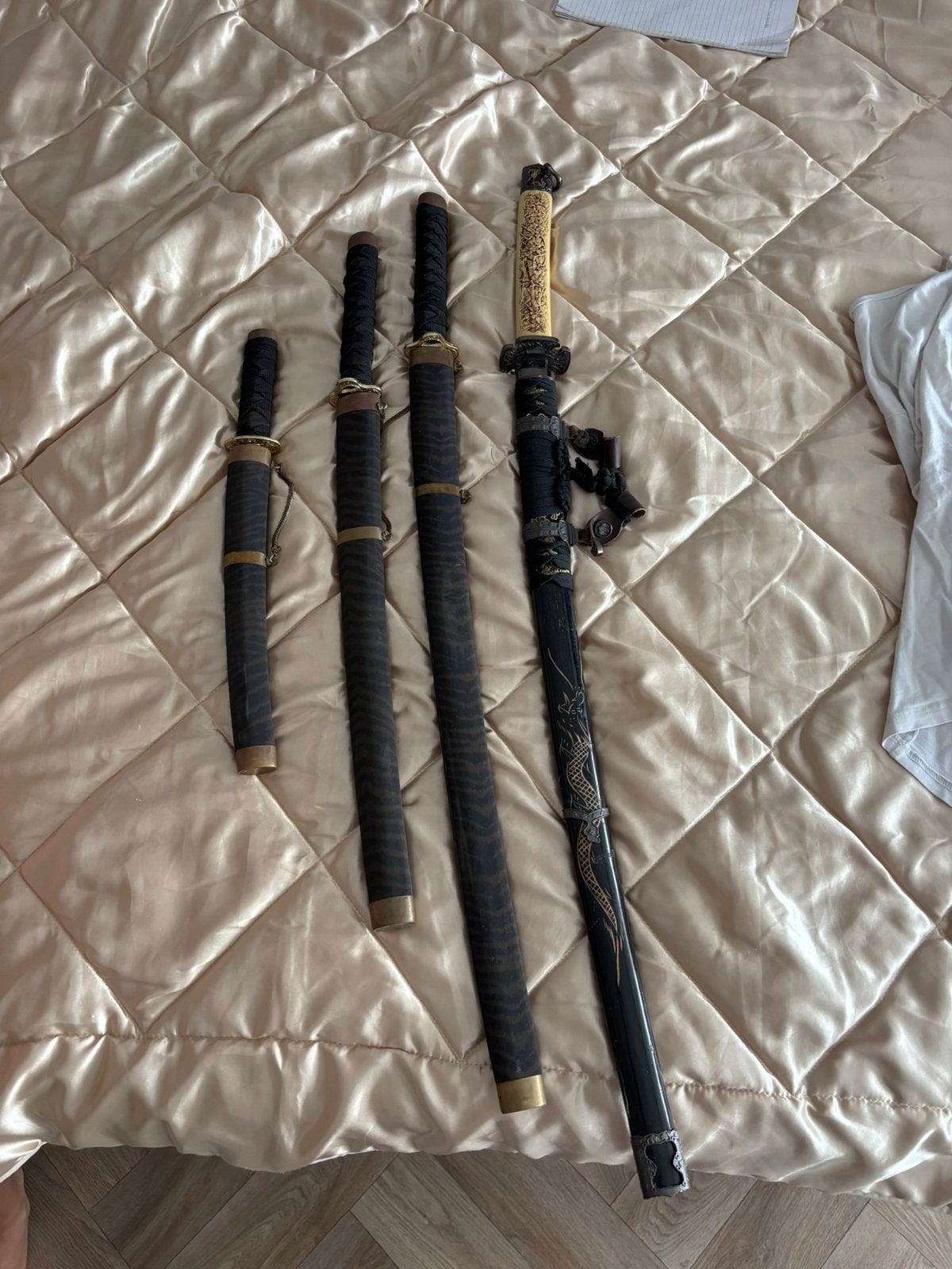 Samurai/kantana zwaard met huls 4 stuks, Ophalen, Zo goed als nieuw
