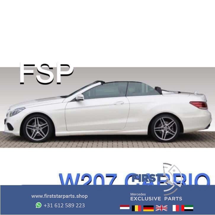 W207 cabrio deur LV Mercedes E Klasse Facelift 2012-2016 wit, Gebruikt, -, Deur, Ophalen of Verzenden