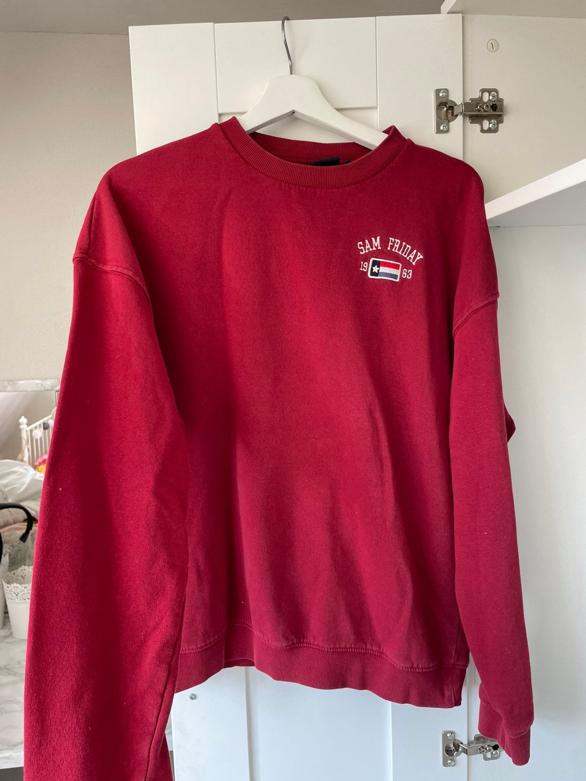 Trui rood maat xs sam friday, Ophalen of Verzenden, Zo goed als nieuw, Maat 34 (XS) of kleiner, Rood