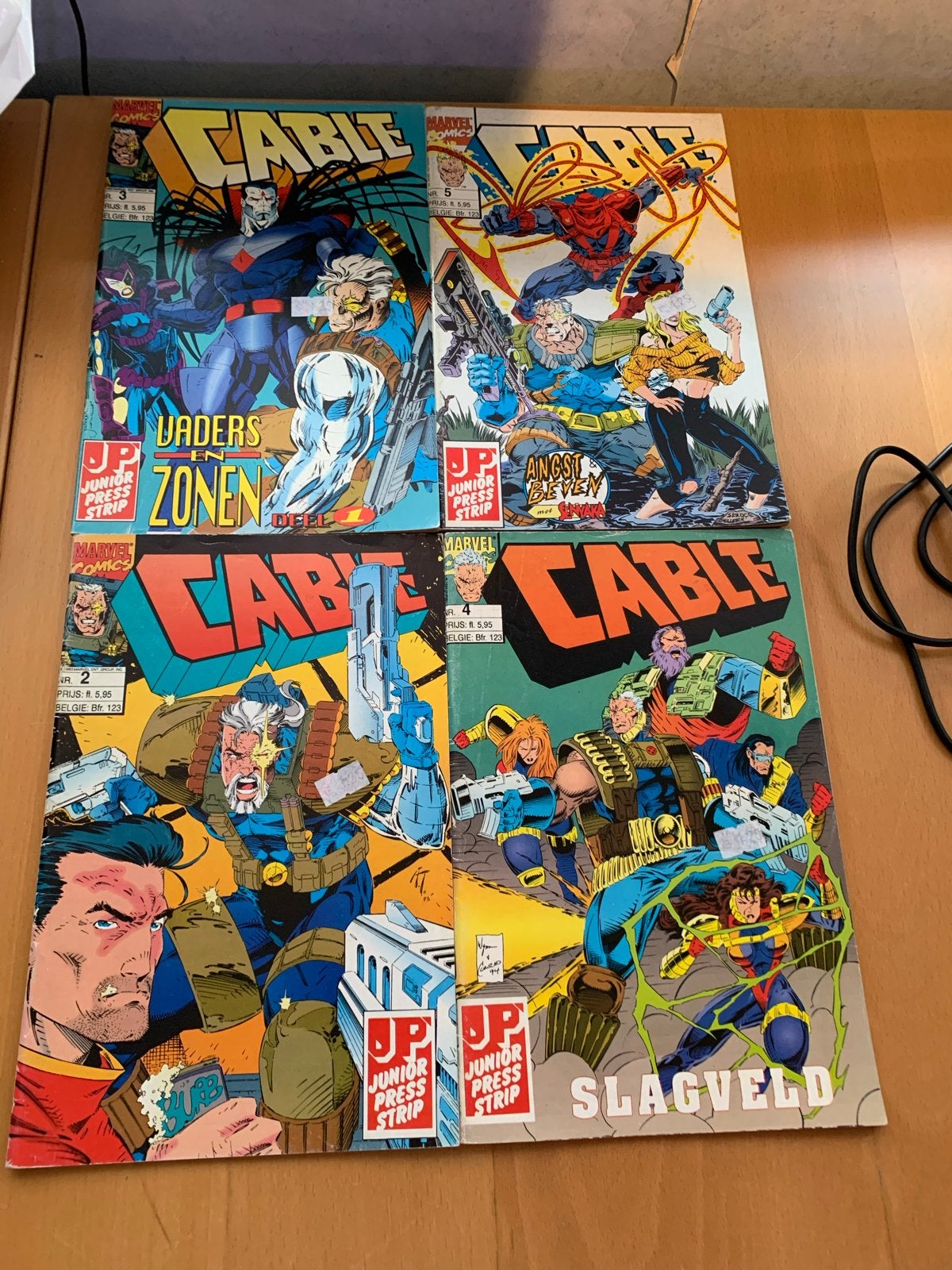 Cable stripboeken - 5 stuks, Complete serie of reeks, Ophalen of Verzenden, Gelezen