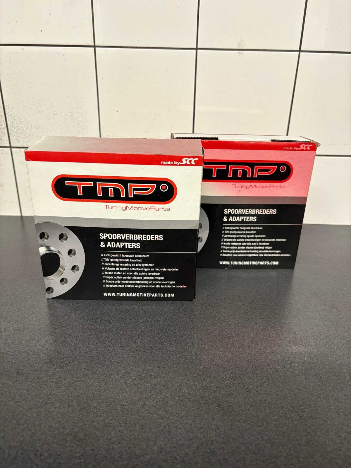 4 TMP/SCC Spoorverbreders/spacers 10mm 5x112 incl bouten!, Ophalen of Verzenden