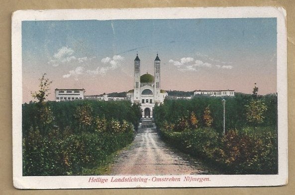 Ansichtkaart Heilig Landstichting Nijmegen (1902), Ophalen of Verzenden, Voor 1920, Gelopen, Gelderland