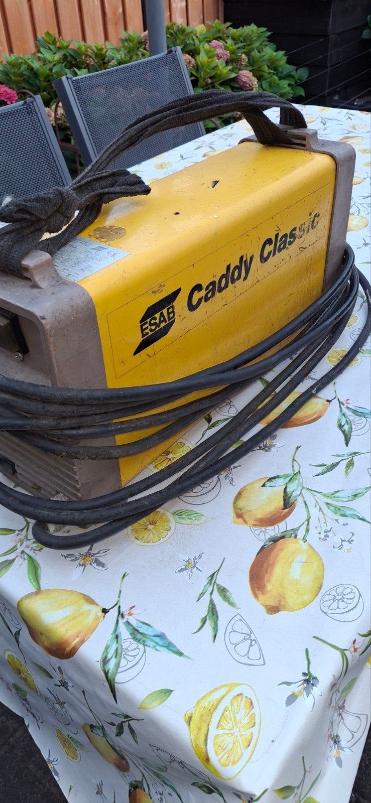 ESAB Caddy Classic lasapparaat 220V, Ophalen, Gebruikt, 150 tot 250 ampère, Elektroden