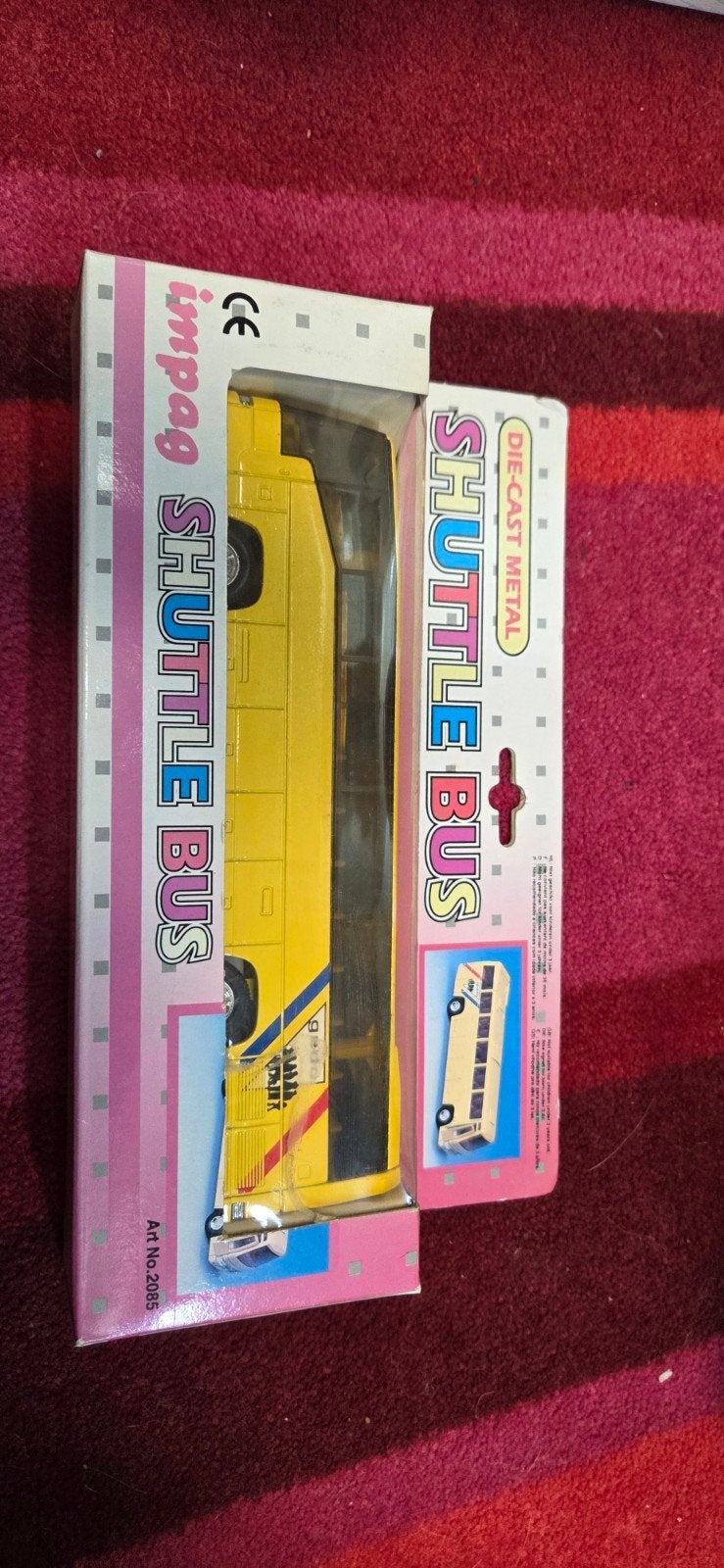 Die-Cast Metal Shuttle Bus - inclusief verpakking, Ophalen of Verzenden, Nieuw, Auto, Overige merken