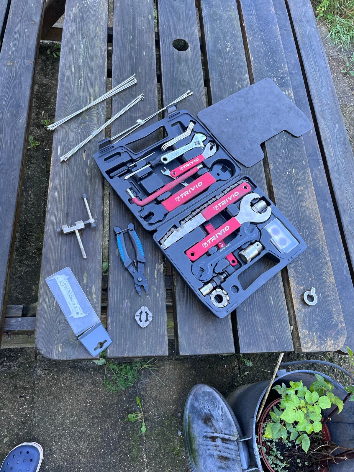 Trivio Fietsgereedschapset - Complete Set voor Fietsreparati, Ophalen of Verzenden, Gebruikt, Gereedschapsset