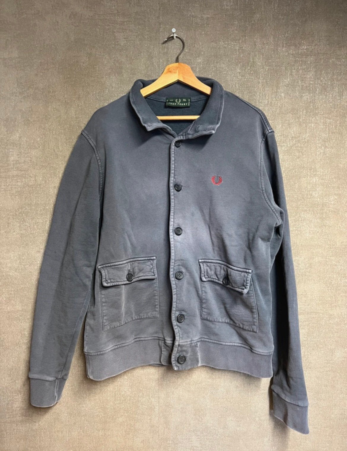 Fred Perry bombervest, Ophalen of Verzenden, Gedragen, Maat 52/54 (L), Overige kleuren