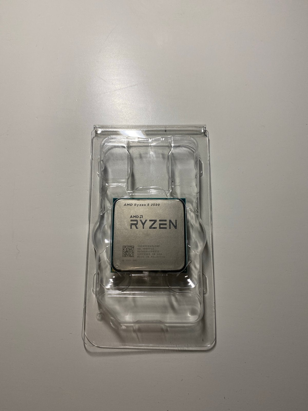 AMD Ryzen 5 2600 Processor AM4, Ophalen of Verzenden, Gebruikt, 6-core, 3 tot 4 Ghz